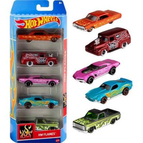 Hot Wheels Diecast Cars - 5pk (colors May Vary)