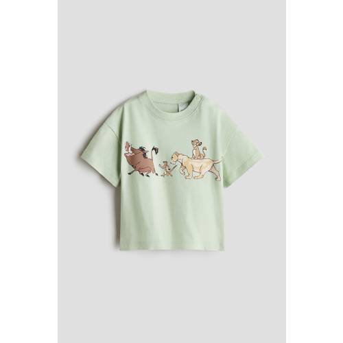 COTTON T-SHIRT WITH PRINTED MOTIF
