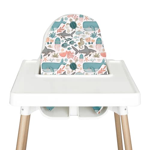 Nibble and Rest Highchair Insert Cover, Compatible for IKEA Antilop Highchair, High Chair Accessories Stain-Proof and Wipeable Insert Cover (Cushion NOT Included)(Underthesea)