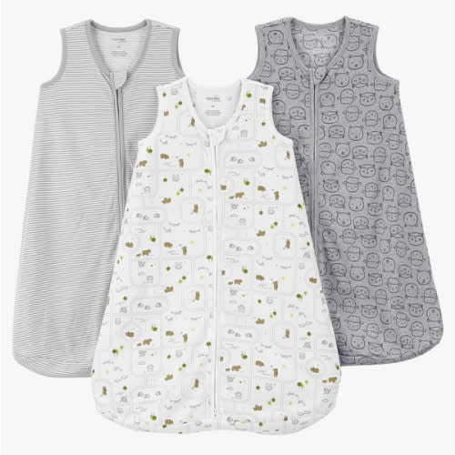 Simple Joys by Carter's unisex-baby 2-pack Microfleece Long-sleeve Sleepbag