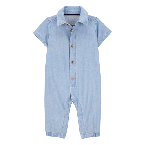 Baby Chambray Jumpsuit - Carter's | Carter's