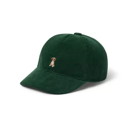 Baby Topiary Green Baby Corduroy Dog Cap by Janie and Jack (6-12 Months)