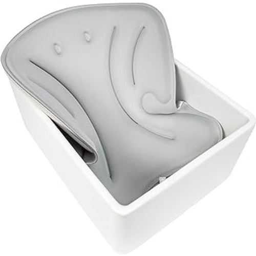 Ubbi Stingray Sink Bather for Baby, Soft Baby Bath Cushion, Newborn Must Have