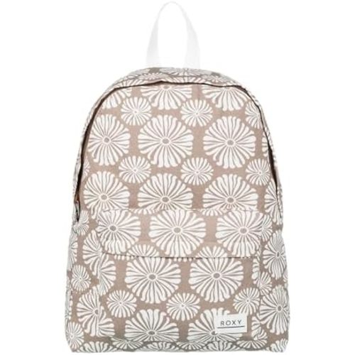 Roxy Women's Sugar Baby Backpack | Travel |Vacation | Work | Everyday Carry | 16L Capacity - Portabella Tile