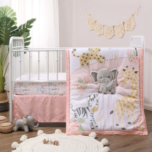 The Peanutshell Wildest Dreams 3-pc. Crib Bedding Set
