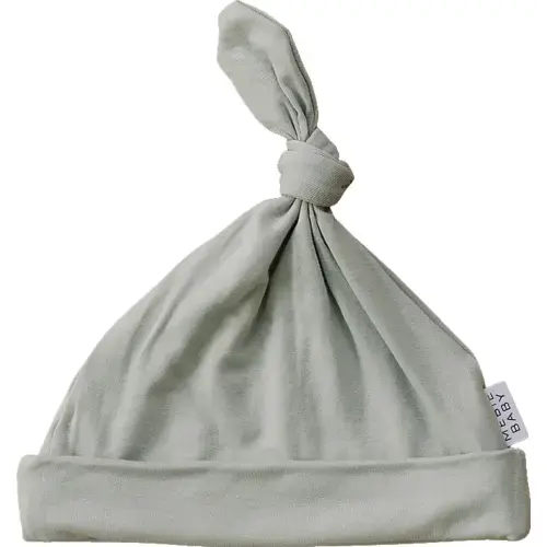 Sage Bamboo Newborn Knot Hat | COLOR: Sage