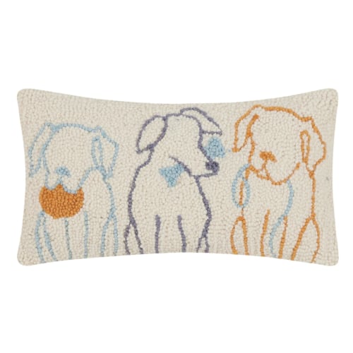 Dog Silhouettes Hook Pillow – Bubs' and Betty's