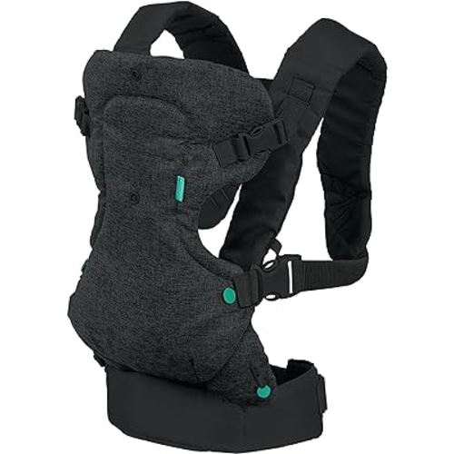 Infantino Flip 4-in-1 Carrier - Ergonomic for Newborns and Older Babies 8-32 lbs
