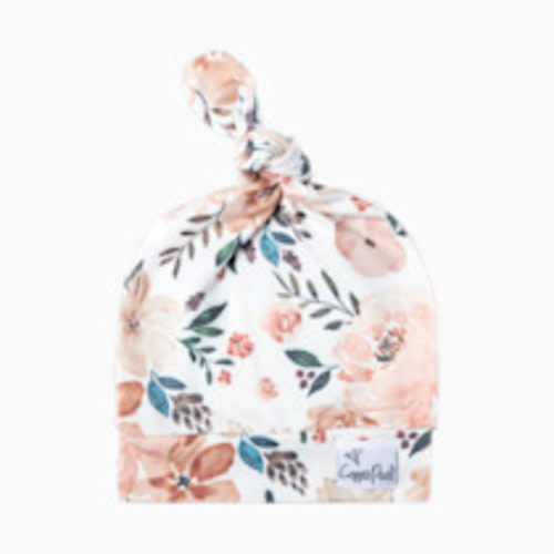 Copper Pearl Printed Top Knot Hat - Autumn