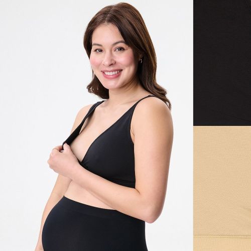 Women's Motherhood® Maternity Cotton Wrap Nursing Bra 2 Pack 92016