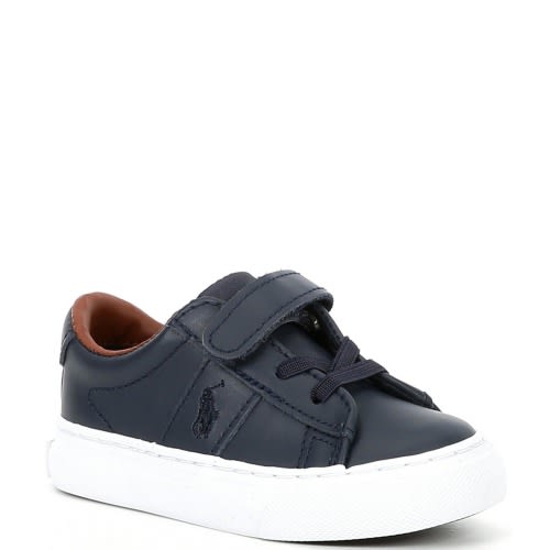Polo Ralph Lauren Boys' Sayer Leather Sneakers (Infant)