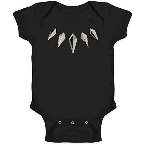 Pop Threads Superhero Panther Collar Halloween Cosplay Baby Toddler Kids Girl Boy T-Shirt