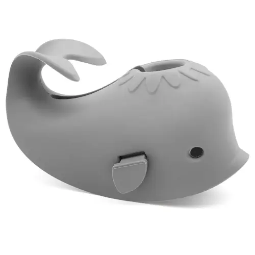 Baby Bathtub Faucet Cover, Baby Safety Protection Silicone Toys, Bath Spout Cover Baby Bathtub, Faucet Cover Baby Bathtub Silicone Whale for Kids, Toddler, Infant, Gifts for Children