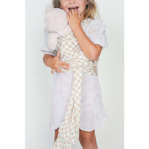 Cream Chequer Solly Dolly