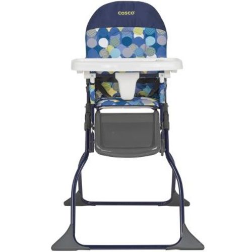Cosco Simple Fold High Chair - Comet: Removable Tray, Safety Harness, Folds for Easy Transport