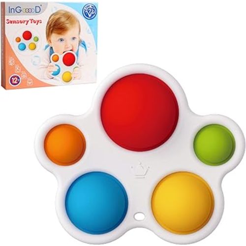 Baby Sensory Gifts for Babies and Toddlers, Early Educational Fidget Toy for Ages 6 Months and Up