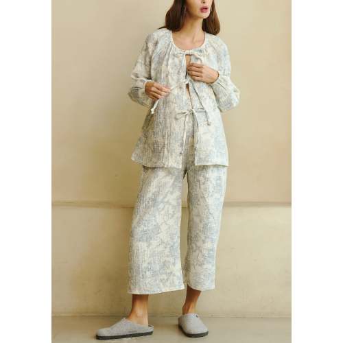 TIE MUSLIN GAUZE SET