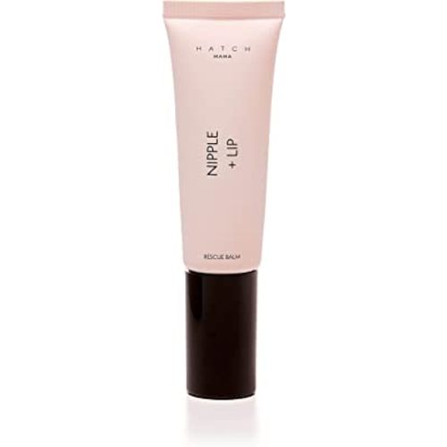 HATCH Nipple + Lip Rescue Balm - 1oz Lanolin Free Nipple Cream - Natural Nipple Care for Breastfeeding - Hydrating Nipple Balm - Mama Safe Breastfeeding Essentials