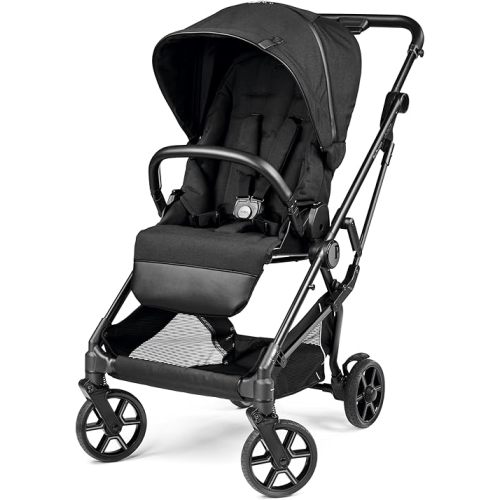 Peg Perego Vivace Stroller, True Black (Black)