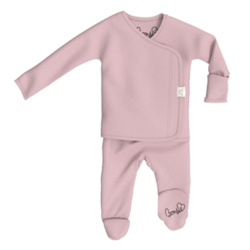 Footie - Peony – Bonsie Skin to Skin Babywear