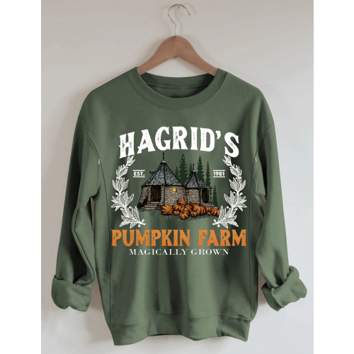 Hagrid's Pumpkin Patch Nursing Sweatshirt
