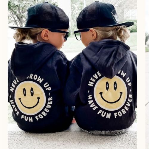 Never Grow Up Hoodie