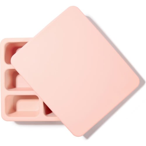 Austin Baby Collection Silicone Bento Box Solid Ripe Peach
