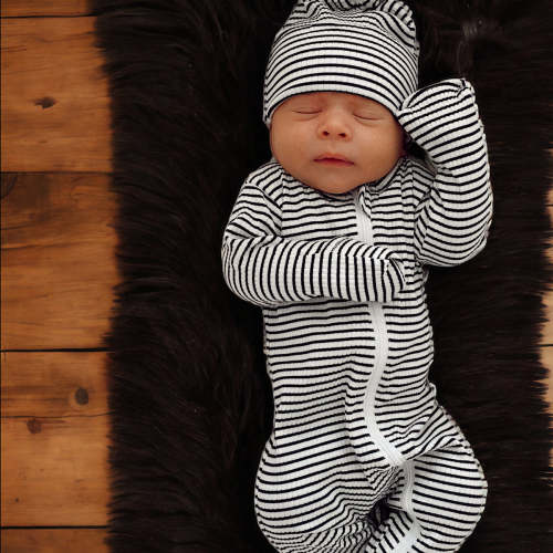 Striped Spearmintlove Onesie