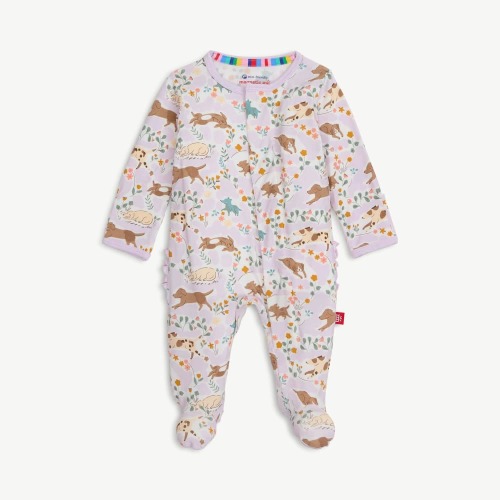 best fur end modal magnetic parent favorite footie with ruffle – Magnetic Me