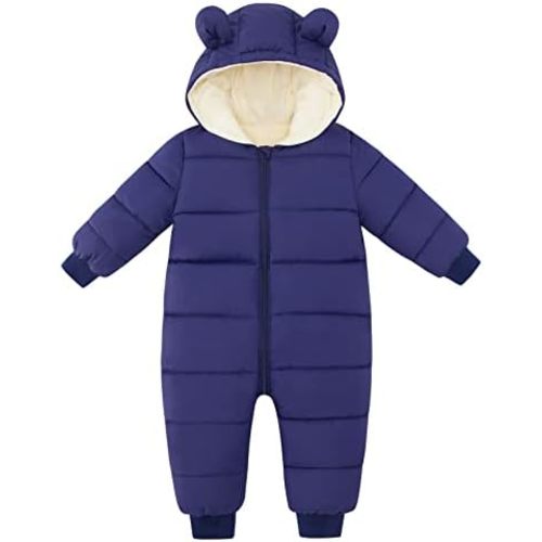 UNIFACO Baby Boys Snowsuit Newborn Baby Girls Winter Coat Toddler Clothes