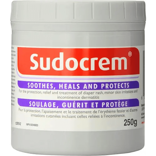 Sudocrem - Diaper Rash Cream for Baby, Soothes, Heals, and Protects, Relief and Treatment of Diaper Rash, Zinc Oxide Cream - 250g