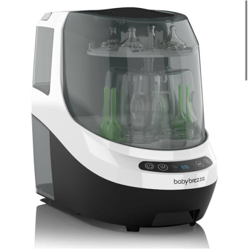 Amazon.com: Baby Brezza Bottle Washer Pro - Baby Bottle Washer, Sterilizer + Dryer - All in One Machine Cleans Bottles, Pump Parts, & Sippy Cups - Replaces Hand Washing, Bottle Brushes and Drying Racks : Baby