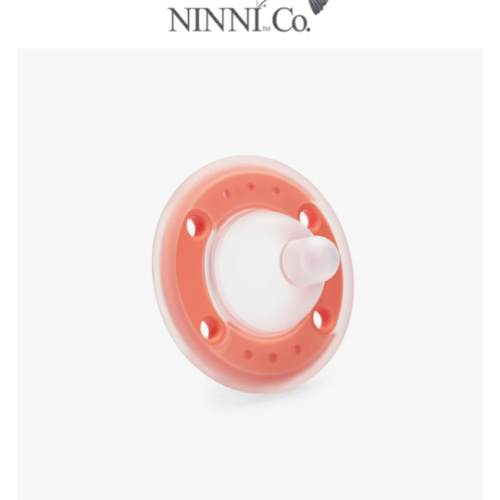 Ninni Pacifier Peach 1 Pack