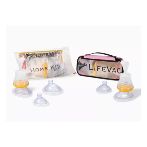 LifeVac Home and Travel Kit Bundle - Toddler and Adult Choking First Aid Device