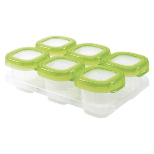 OXO Tot 2oz Baby Blocks Freezer Storage - Green