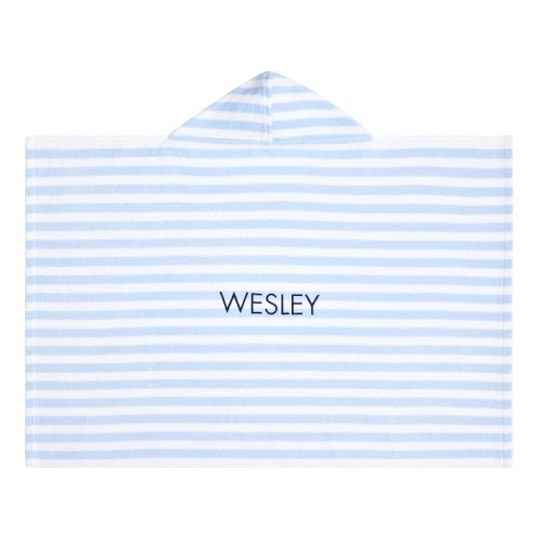 Mini Stripe Baby Beach Hooded Towel
