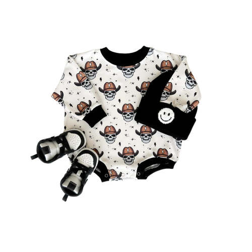 LPK Bubble Romper - Bolt Cowboy