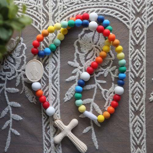 God's Promise Chews Life Silicone Rosary