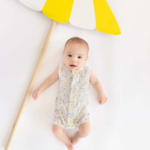 life cycle modal magnetic sleeveless romper