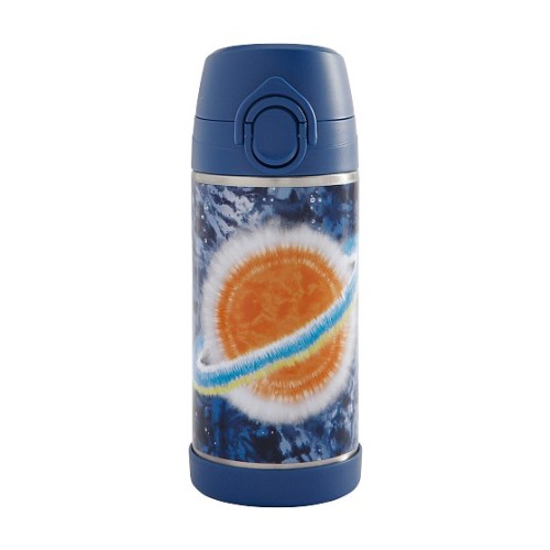 Mackenzie Navy Planet Tie-Dye Water Bottles | Pottery Barn Kids