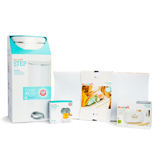 Diaper Station Starter Bundle | Baby Diapering Essentials | Munchkin