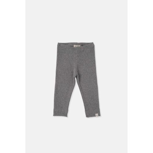 Soft rib baby leggings - Grey – Manymoons