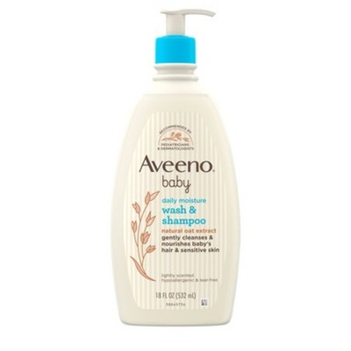 Aveeno Baby Wash and Shampoo - 18 fl oz