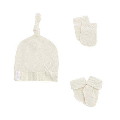Bonds Newborn Beanie Set Natural Size 000