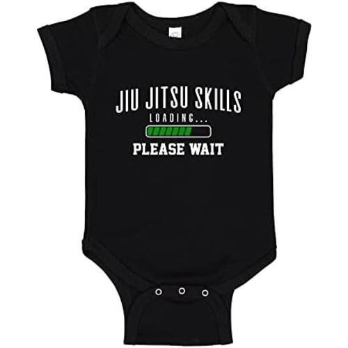 Jiu Jitsu Baby Bodysuit One Piece Or Toddler T-Shirt Jiu-Jitsu Skills Loading Please Wait