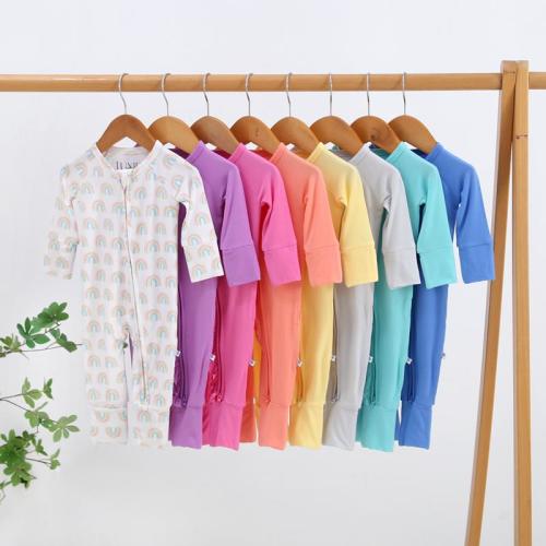 NICU Friendly Bamboo Zippered Romper and Accessories for Boys and Girls I Accessible for Micro Preemies, Preemies, Newborns & NICU Babies