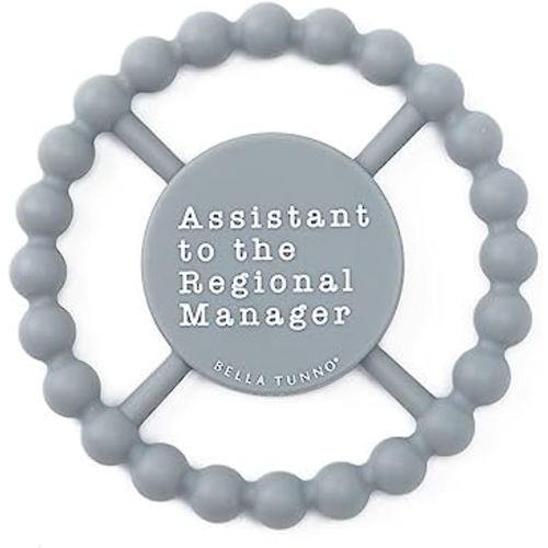 Baby Teether by Bella Tunno, Silicone Teethers for Babies 3-6 Months, 6-12 Months, Baby Toys, Pacifier, Teething Relief, Boys, Girls, Assistant to The Manager