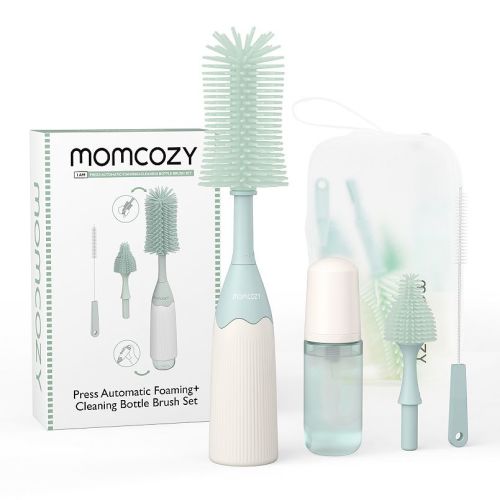 Momcozy Push-Press Design Bottle Brush Cleaning Kit