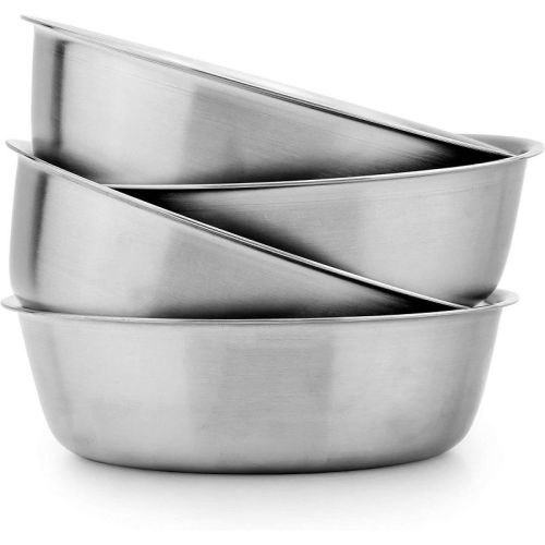 Darware Heavy Duty Stainless Steel Bowls for Baby, Toddlers 4pk; Small Bowls for Children, Desserts, Portion Control & Pets 1-Cup Serving Size