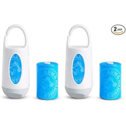 Munchkin® Arm and Hammer Diaper Bag Dispenser and 24 Diaper Disposal Bags (Pack of 2)